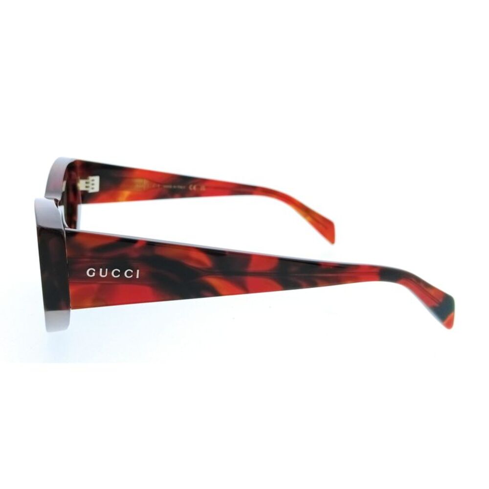 Gucci GG2019S-002 Havana Cat Eye Women’s Sunglasses - Picture 3 of 4